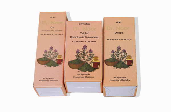 Dr. Noor Ayurvedic Joint & Pain Relief Combo - Image 3